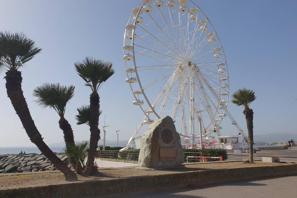 T2 Climatise A 5 Minutes A Pied De La Plage Avec Parking, Piscine Et Wifi Fréjus Εξωτερικό φωτογραφία